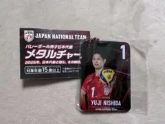 バレーボール男子日本代表 メタルチャーム 西田有志選手