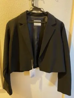 新品　HARE ブラックジャケット フリーサイズのサムネイル