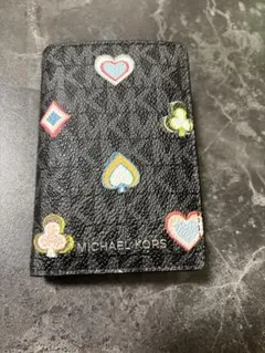 MICHAEL KORS 二つ折り財布 カラフル刺繍