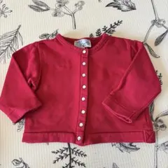 agnis b. 2ans. 裏起毛カーディガン