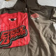 月足天音 ユニフォーム 推しアピ FRUITS ZIPPER パーカーセット
