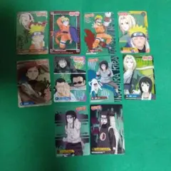 NARUTO ナルト クリアカード ナルト＆サクラ「有言実行」 など10枚 ナルト NARUTO クリアカード プラスチックカード 希少 - メルカリ