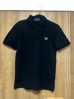 FRED PERRY ブラック ポロシャツ