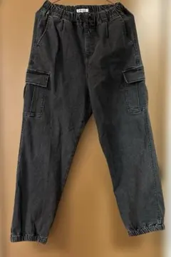 グローバルワーク160センチ デニムカーゴジョガーパンツ