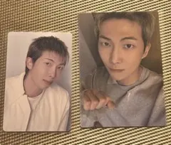 BTS★RMナムさん東京ドームトレカ＋membershipフォトカード2枚セット