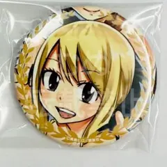 フェアリーテイル　アニメイトカフェ　ルーシィ　ナツ　グリッター缶バッジ フェアリーテイル アニメイトカフェ ルーシィ ナツ グリッター缶バッジ