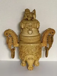 翡翠　天然石　三足　龍耳付き　龍神　風水　香炉　中国伝統美術彫刻　わけ有り 中国美術 龍彫刻 三足香炉 玉石 置物 翡翠 香道具 彫刻 天然石 緑石 唐