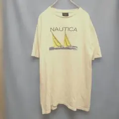 ​【90s USA製】ノーティカ コンペティション Tシャツ M（L相当）白のサムネイル