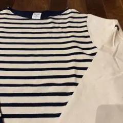 シャントクレール×BEAMS LIGHTS別注ボートネックカットソー　USEDのサムネイル