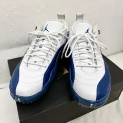 【美品】NIKE AIR JORDAN 12 LOW G フレンチブルー