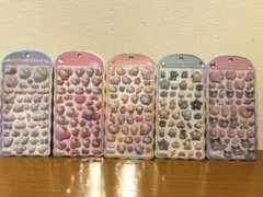 コットンパフィーシール サンリオ 5種類セット