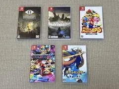 Nintendo Switch ゲームソフト 5本セット