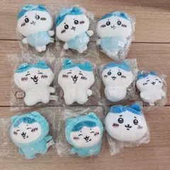 《新品》ハチワレ ガチャガチャ ぬいぐるみ10点セット