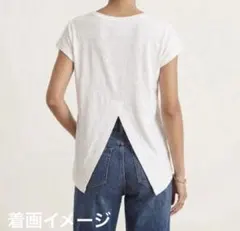 【新品未使用】 MICOAMERI バックデザイン トップス カットソーのサムネイル
