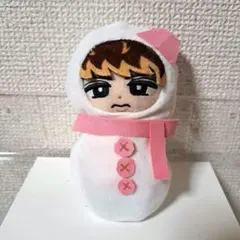 すのチル 雪だるま風着ぐるみ(ピンク)