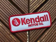 【70's Kendall MOTOR OIL ワッペン】ケンドル ホットロッド