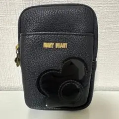 MARY QUANT ポーチ ブラック デイジーモチーフ