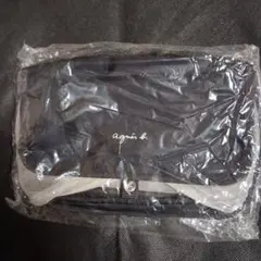 アニエス・ベー コスメポーチ ブラック 新品