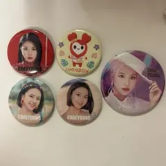 TWICE CHAEYOUNG チェヨン ピンバッジ5個セット