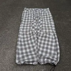 00s OAKLEY HBT wide pants 立体裁断y2k テック 希少 00s OAKLEY 立体裁断 check pants y2k テック系 - メルカリ