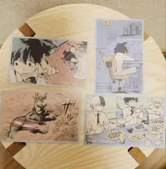 ヒロアカ 原画展 メモリアルコレクション 4枚セット