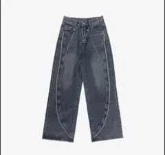 ブルーワイドデニム