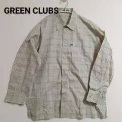 GREEN CLUBS グリーンクラブ チェックシャツ ボタンダウン ベージュ4のサムネイル
