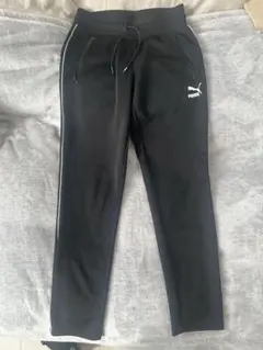 PUMA ブラック ジャージパンツ S