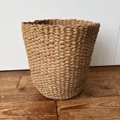 鉢カバー　ナチュラル　籠のサムネイル