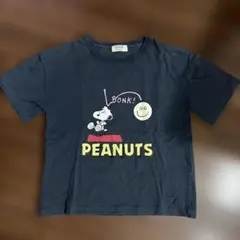 PEANUTS スヌーピー Tシャツ ブルーグレー　140のサムネイル