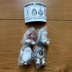 モフサンド めじるしアクセサリー 4点 メンダコ ペンギン ジンベイザメなど