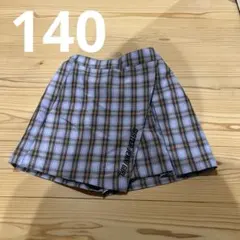 シスタージェニィSISTER JENNIE チェックラップスカート140 美品