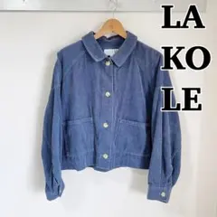 LAKOLE ラコレ　コーデュロイ シャツ ブルゾン