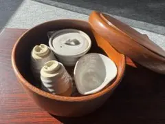 あ*ー様 萩焼 急須 湯呑 湯冷し