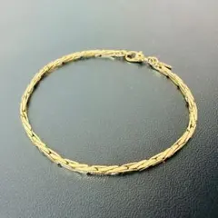 Monet 모네 체인 팔찌 금