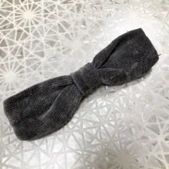 CHICA チカ　リボンヘアーバンド　グレー　最終価格