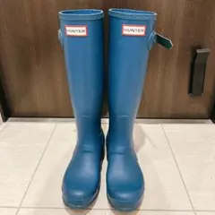 2026年最新】HUNTER カラー：ブルー系 レディース 長靴・レインブーツ