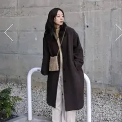 マウジー MOUSSY BUCK TUCK A LINE CHECK コート