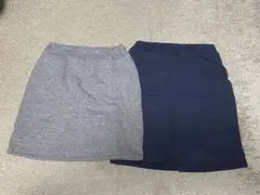 UNIQLO キッズ 裏ボアスカート 150と160㎝2点セット