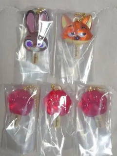 ズートピア アイスキャンディチャーム ニック ジュディ アイスキャンディ