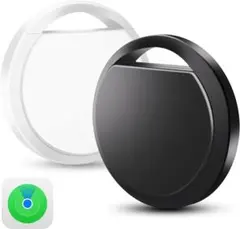 [MFI 인증] GPS 스마트 트래커, AirTags 검색 호환, 블랙, 높은 정확도