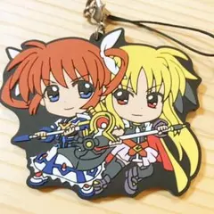 魔法少女リリカルなのは 高町なのは フェイト ラバーストラップ rn55