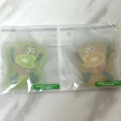 ゼスプリ キウイブラザーズ グリーン　ゴールド保冷剤　2点セットのサムネイル