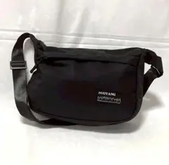 ショルダーバッグ 黒 斜めがけ メッセンジャーバック