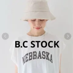 B.C STOCK✿Linen blend Bucket hat