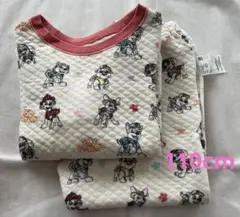 ユニクロ　パウパトロールパジャマ　110cm