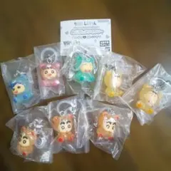 クレヨンしんちゃん みんなでくまパジャマ めじるしアクセサリー