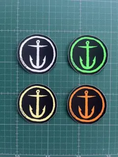 新品未使用　CAPTAIN FIN アンカーロゴ ステッカー 4枚セット