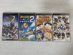 PSP ゲームソフト 4本セット