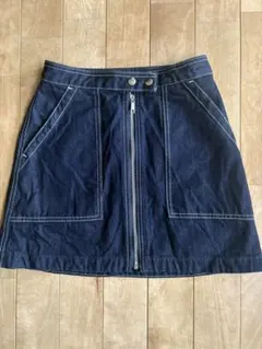 MOUSSYデニムミニスカート　サイズ2のサムネイル